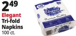 Ocean State Job Lot Elegant Paper Dinner Napkins 100-Count offer