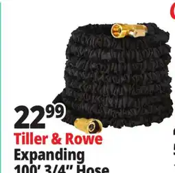 Ocean State Job Lot Tiller & Rowe 3/4 Expanding Garden Hose 50' offer