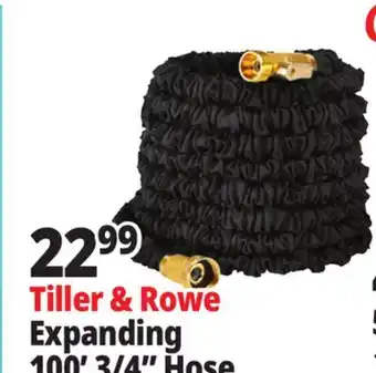 Ocean State Job Lot Tiller & Rowe 3/4 Expanding Garden Hose 50' offer