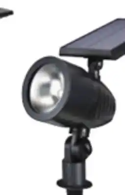 Ocean State Job Lot Outdoor Living Accents Solar LED Spotlight offer