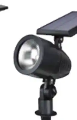 Ocean State Job Lot Outdoor Living Accents Solar LED Spotlight offer