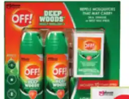 Ocean State Job Lot OFF! Deep Woods Insect Repellent V Combo Pack offer