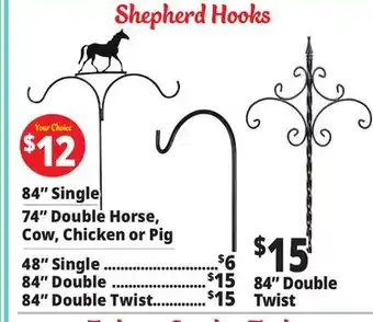 Ocean State Job Lot Shepherd Hooks offer