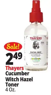 Ocean State Job Lot Thayers Cucumber Witch Hazel Toner offer