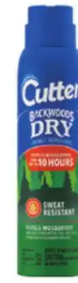 Ocean State Job Lot Cutter Backwoods Dry Insect Repellent 4 oz offer