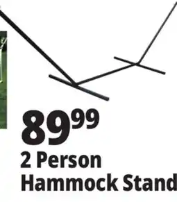 Ocean State Job Lot 2 Person Hammock Stand offer