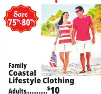 Ocean State Job Lot Family Coastal Lifestyle Clothing offer