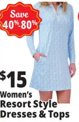 Ocean State Job Lot Women's Resort Style Dresses & Tops offer