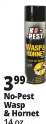 Ocean State Job Lot No-Pest Wasp & Hornet offer