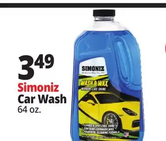 Ocean State Job Lot Simoniz Car Wash offer