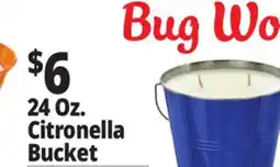 Ocean State Job Lot 24 Oz. Citronella Bucket offer
