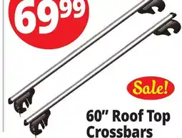 Ocean State Job Lot 60 Roof Top Crossbars offer