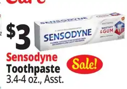 Ocean State Job Lot Sensodyne Toothpaste offer