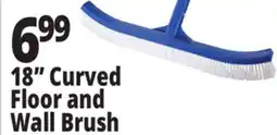 Ocean State Job Lot 18 Curved Floor and Wall Brush offer