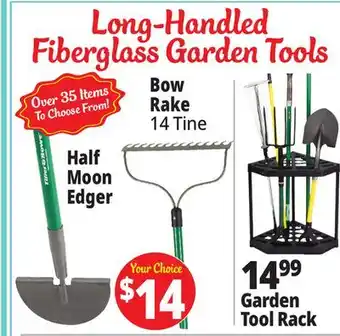 Ocean State Job Lot Long-Handled Fiberglass Garden Tools offer