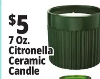 Ocean State Job Lot 7 Oz. Citronella Ceramic Candle offer