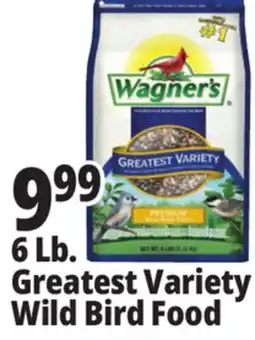 Ocean State Job Lot Wagner's Greatest Variety Deluxe Wild Bird Food 6 lbs offer