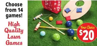 Ocean State Job Lot High Quality Lawn Games offer