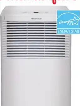 Ocean State Job Lot Hisense 35 Pint Electronic Dehumidifiers offer