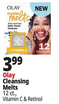 Ocean State Job Lot Olay Cleansing Melts offer