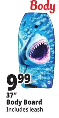 Ocean State Job Lot 37 Body Board offer