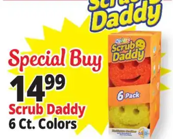 Ocean State Job Lot Scrub Daddy 6 Ct. Colors offer