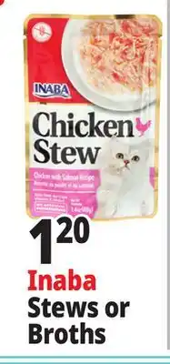 Ocean State Job Lot Inaba Stews or Broths offer