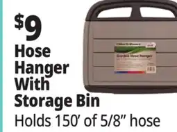 Ocean State Job Lot Hose Hanger With Storage Bin offer