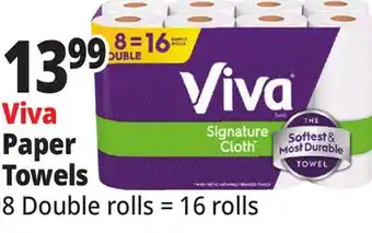Ocean State Job Lot Viva Paper Towels offer