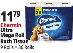 Ocean State Job Lot Charmin Ultra Mega Roll Bath Tissue offer