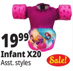 Ocean State Job Lot Infant X20 Life Vest offer