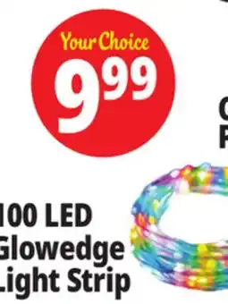 Ocean State Job Lot 100 LED Glowedge Light Strip offer