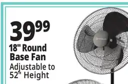 Ocean State Job Lot Penguin Adjustable Pedestal Fan 18 offer