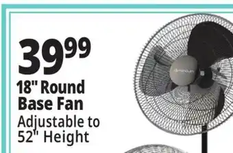 Ocean State Job Lot Penguin Adjustable Pedestal Fan 18 offer