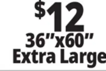 Ocean State Job Lot 36x60 Extra Large offer