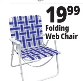 Ocean State Job Lot Folding Web Chair offer