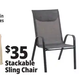 Ocean State Job Lot Stackable Sling Chair offer