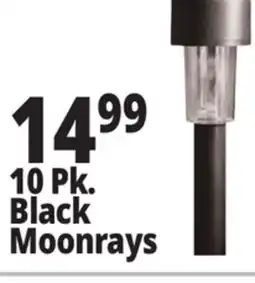 Ocean State Job Lot 10 Pk. Black Moonrays offer