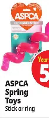 Ocean State Job Lot ASPCA Spring Toys offer