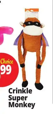 Ocean State Job Lot Crinkle Super Monkey offer