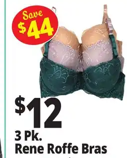 Ocean State Job Lot 3 Pk. Rene Roffe Bras offer
