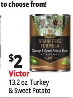 Ocean State Job Lot Victor 13.2 02. Turkey & Sweet Potato offer