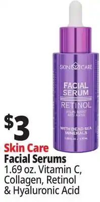 Ocean State Job Lot Skin Care Facial Serums offer