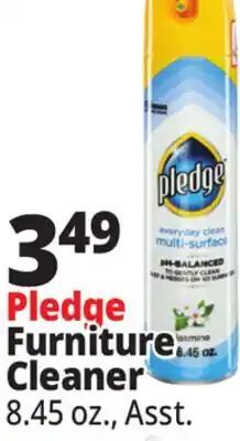 Ocean State Job Lot Pledge Furniture Cleaner offer
