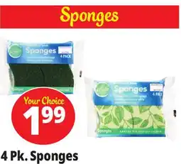 Ocean State Job Lot Resultz Heavy-Duty Sponges 4 Count offer