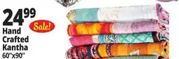 Ocean State Job Lot Handmade Kantha Quilt 60 x 90 offer