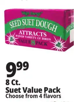 Ocean State Job Lot Seed & Suet High Energy Suet Value Pack 8 Count offer