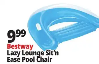 Ocean State Job Lot Bestway H2OGO! Lazy Lounge Sit n' Ease Pool Chair offer