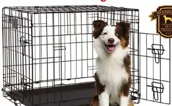 Ocean State Job Lot Huntington Pet Products Premium 3 Door Small Pet Crate 24 x 18 offer