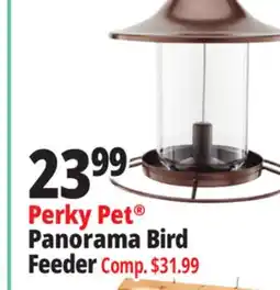 Ocean State Job Lot Perky Pet Panorama Wild Bird Feeder offer